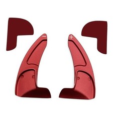 Steering Wheel Shift Paddle Extended Shifter Trim Cover for Dodge Red