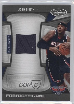 2009-10 Certified Fabric of the Game /250 Josh Smith #FOG-JS