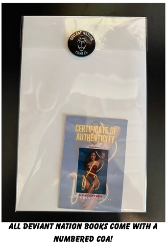 April C (NUDE) Cosplay - DOUBLE SIDED - Deviant Nation Ltd 100 w/Co - Afbeelding 5 van 5