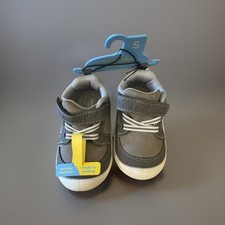 Munchkin by Stride Rite Baby Miller Walking Sneaker Size 5 Two Tone-Grey