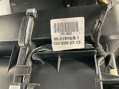 03-06 MERCEDES-BENZ CLASE S S430 calentador de aire acondicionado delantero evaporador caja climática Foto 3 de 4