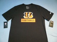 Nike Cincinnati Bengals Legend Football Logo MEDIUM BRAND NEW shirt Cinci NFL