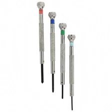 Watchmakers Set of 4 Phillips Mini Screwdriver Set