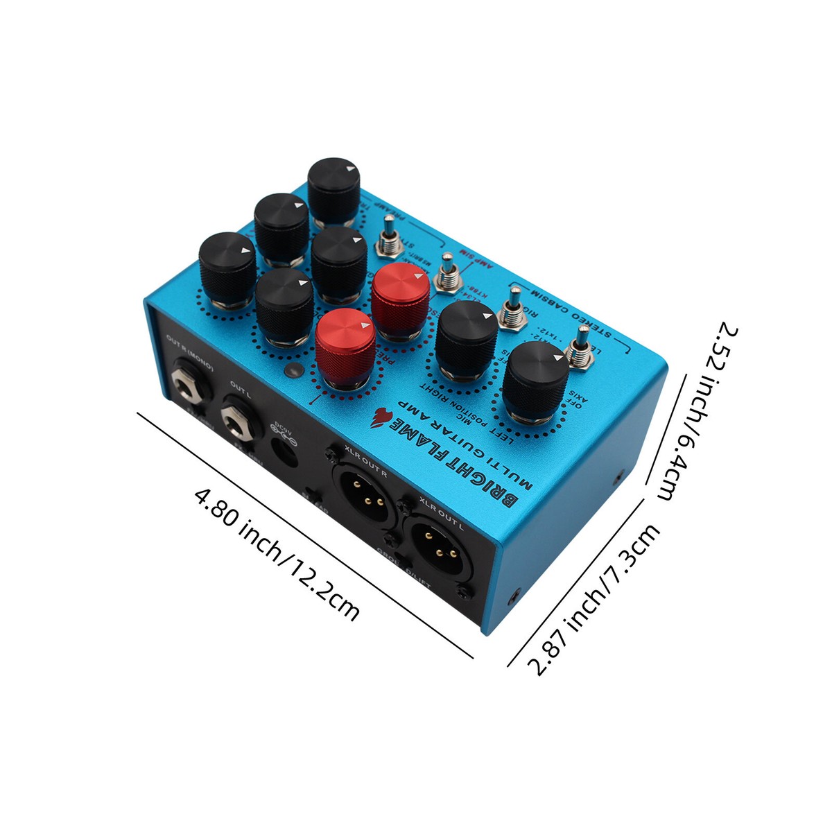 mosky audio bright flame アナログ ギタープリアンプ MULTI