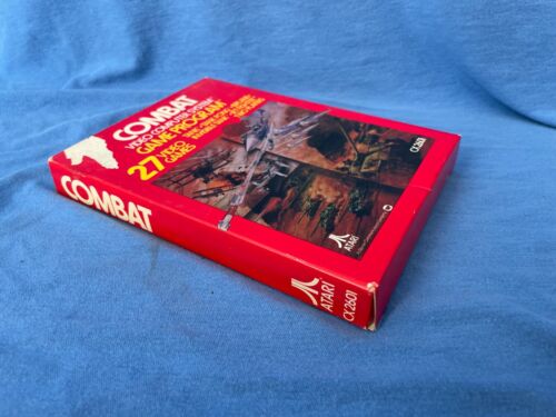 Videojuego Atari 2600 1978 Combat Atari - De colección CIB completo en caja con manual - Imagen 4 de 13