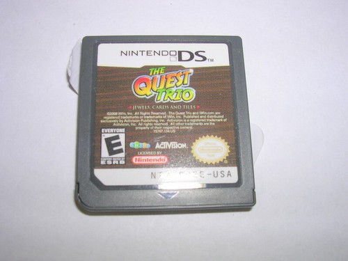 The Quest Trio (Nintendo DS NDS) Original Game