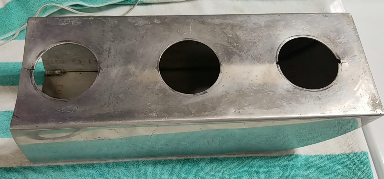 Vintage Polished Aluminum 3x2 Carburetor Bug Catcher Hood Scoop eBay