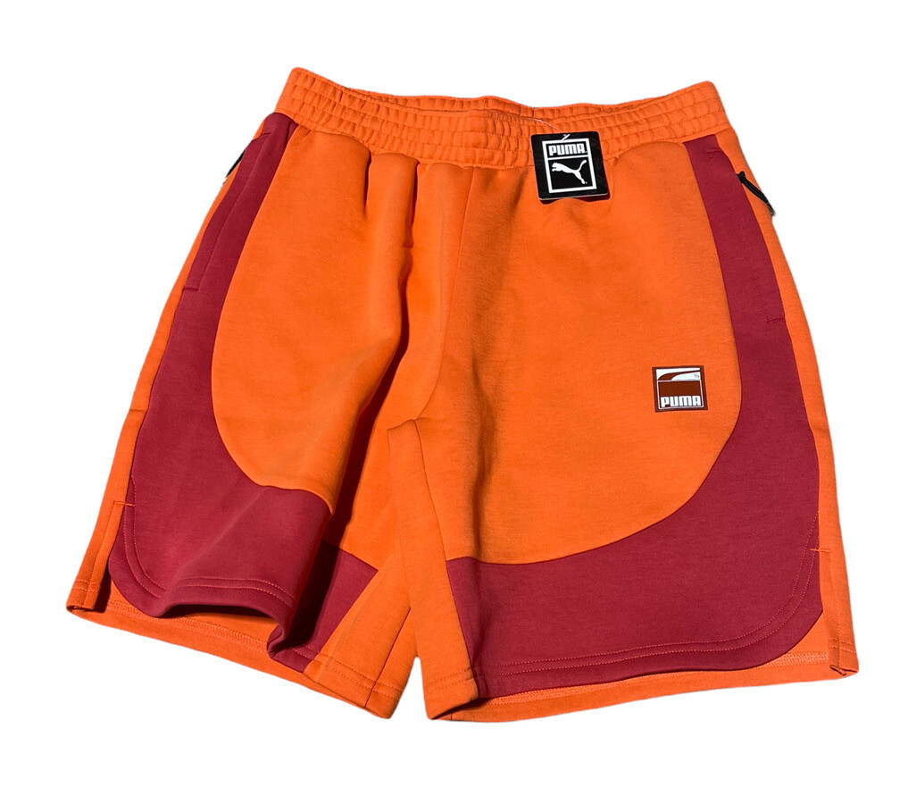 Puma 530550-08 Training Orange Drawstring Dime Shorts Mens Size Large NWT55 6590₽