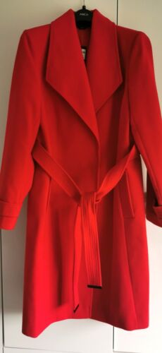 M&Co Women's Coat UK 14 Red BNWT  - Afbeelding 1 van 8