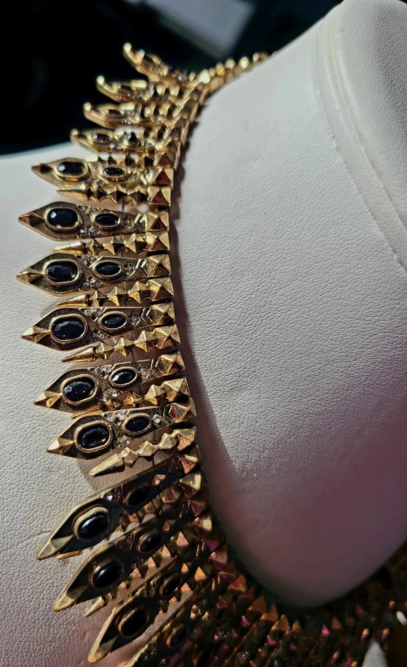 Collar de plumas gitanas House of Harlow 1960 -- ¡Súper RARO!!❤️❤️ Foto 3 de 4