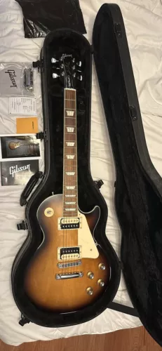 Gibson Les Paul Traditional Pro V 2022-Satin Iced Tea