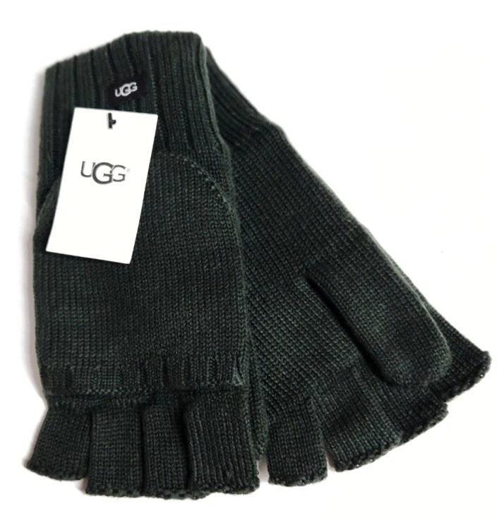 Guantes UGG Flip Top Sin Dedos Mitón Cazador Verde Grande XLarge Unisex Adulto Nuevos con Etiquetas Foto 2 de 4