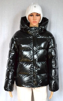 BOGNER EVELIA DAMEN DAUNENJACKE JACKE SCHWARZ SHINY WOMEN UVP 899 € Gr 44 XL NEU - Bild 1 von 4