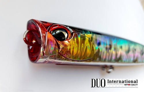 DUO Rough Trail Bubbly 225F Popper Gros Gibier Pêche Leurre, Thon, Gt, Trevally - Photo 11/17
