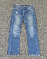 Levis 510 Jeans Mens 31 x 32 Blue Skinny Straight Fit Cotton
