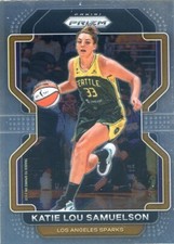 2022 Panini Prizm WNBA KATIE LOU SAMUELSON #18 BASE CARD SPARKS