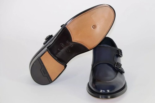 HUGO BOSS Monk Strap, Mod. Terry_Monk_bovp, Size 42 / US 9, Made in Italy - Picture 8 of 9