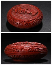 China Antique Vintage Lacquerware Nice Horse Statue Jewelry Box Keepsake Box Art