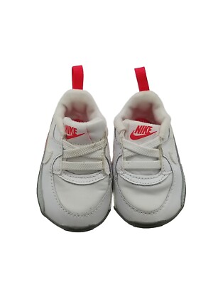 Nike Crib Max 90 Infant Sneakers Size 2C White Soft Sole C10424-116 NO BOX