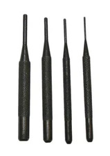 Gunsmith Pin Punch Set, Blued Steel, New (4 Piece - 1/16, 3/32, 1/8 & 5/32")