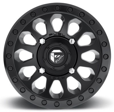 Fuel Vector 14x7 ATV/UTV Wheel - Matte Black (4/137) 5+2 [D5791470A654]