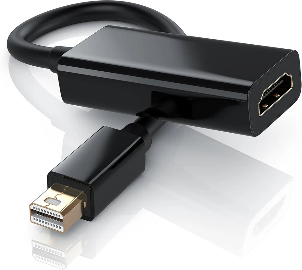 Mini Displayport auf HDMI Adapter Mini DP auf zu HDMI Kabel Wandler Konverter 4K - Bild 3 von 4