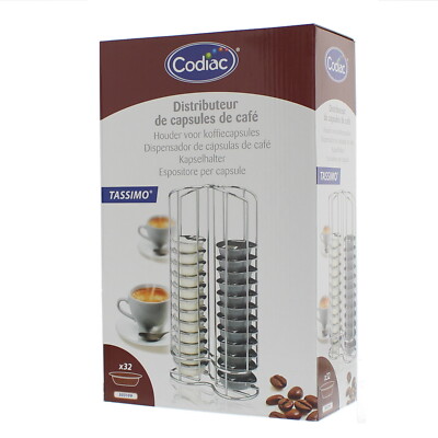 Codiac Kapselhalter für 32 Kapseln von Tassimo / Kapselständer Kapselspender