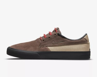 NIKE SB SHANE PRM LT CHOCOLATE-BLACK MENS SZ 9.5 [DC8902-200]