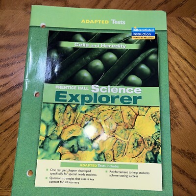 Prentice Hall Science Explorer Adapted Tests Cells and Heredity by Prentice Hal 9780131665767| eBay