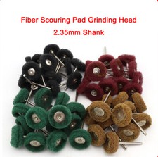 2.35mm Handle Fiber Scouring Pad Grinding Head Rotating Tool for Polishing