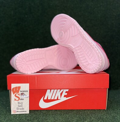 Nike Dunk Low Triple Pink GS DH9765-600 Size 6Y / 7.5 Women's