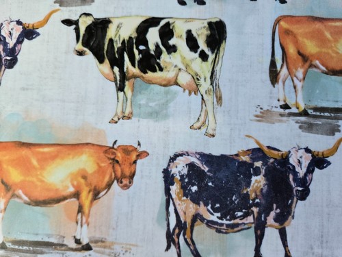 The Spring Co. Manteles individuales vacas 8 cantidad nuevos con pegatina - Imagen 2 de 8