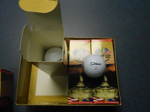 NEW 2010 38th Ryder Cup Titleist 1 Golf Balls 1 Dozen Celtic Manor Resort RARE - Picture 3 of 9