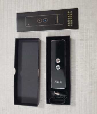 Aibecy Real-time Multi Language TranslatorSpeech/ Text/ Photo/ Session