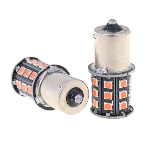 2Pcs 1156 BA15S 2835 33-SMD Red LED Bulbs Car Turn Signal Lamp Brake Lights3-jx - Picture 8 of 12