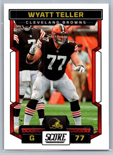 2023 PANINI CARD # 209 Wyatt Teller - Cleveland Browns