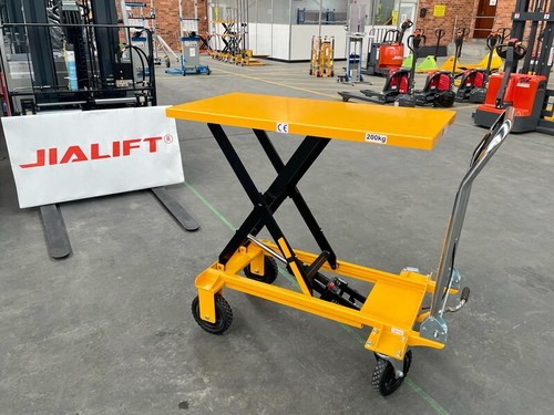 200KG Hydraulic Scissor Lift Table, Lift Height 750mm - Picture 5 of 14