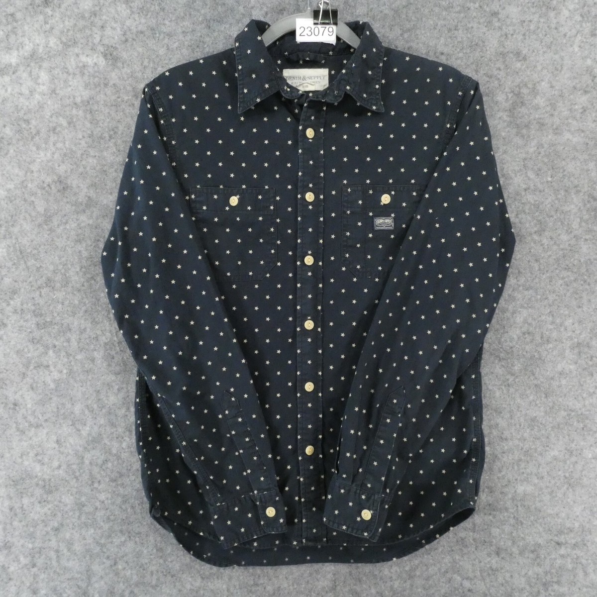 Denim & Supply Ralph Lauren Shirt Mens Small Long Sleeve Button Up