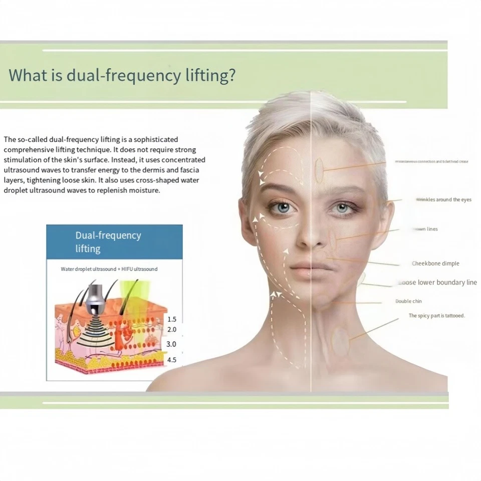 Hifu Hautstraffung Gesichtslifting Abnahme Maschine Anti-Aging Schönheitsgerät - Bild 2 von 4