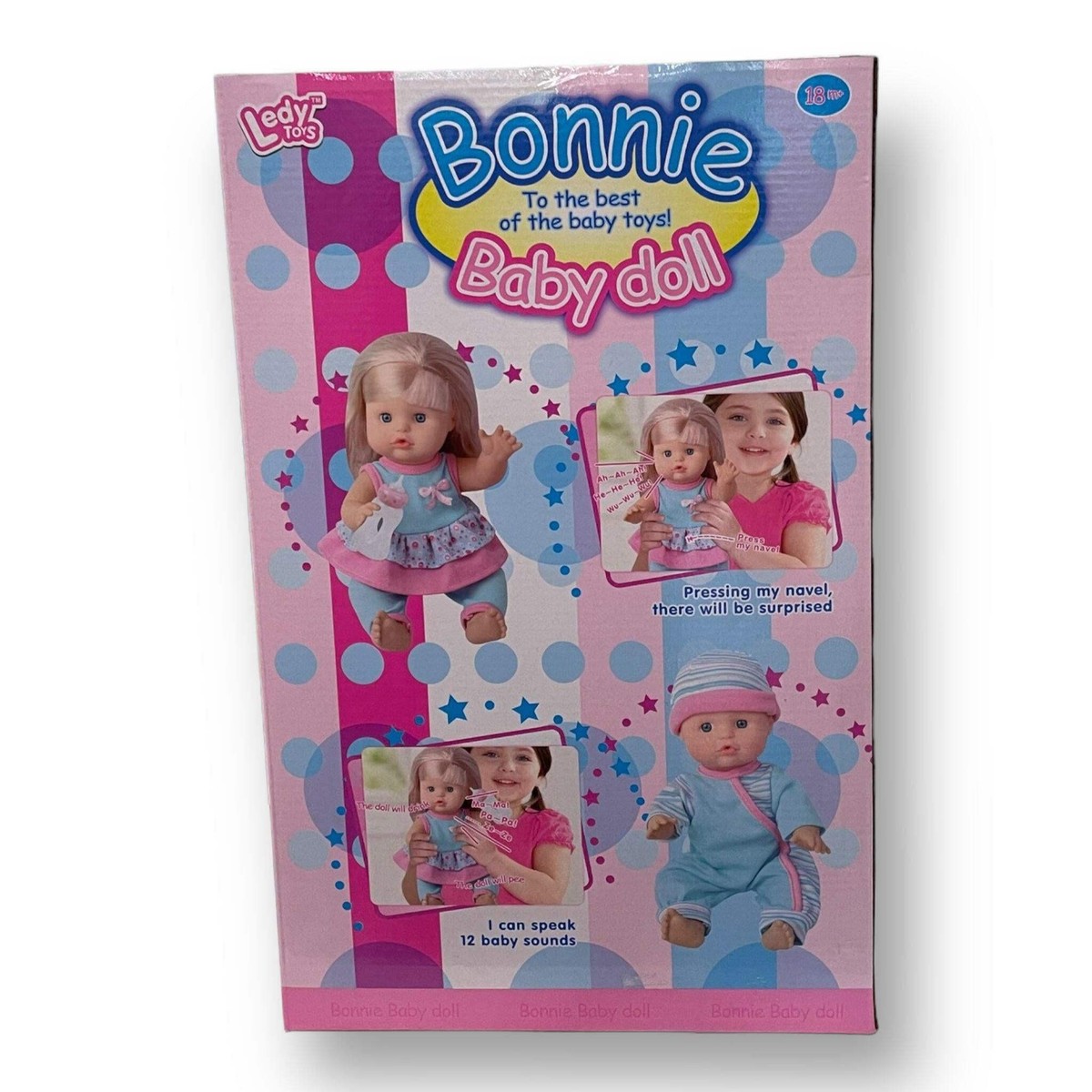 Interactive Bonnie Baby Doll Set with Toy Accessories | eBay