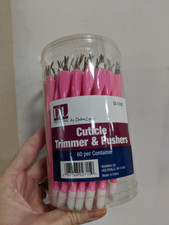 Disposable Cuticle Trimmer  Pushers 5" 60/container  DL-C162 DL Professional
