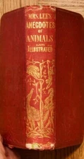 1853 1st HC, The Habits & Instinct of Animals by Mrs. R. Lee; Lindsay- Blakiston