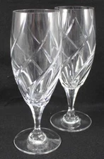 Mikasa Crystal Olympus Set of Two Iced Tea Glasses