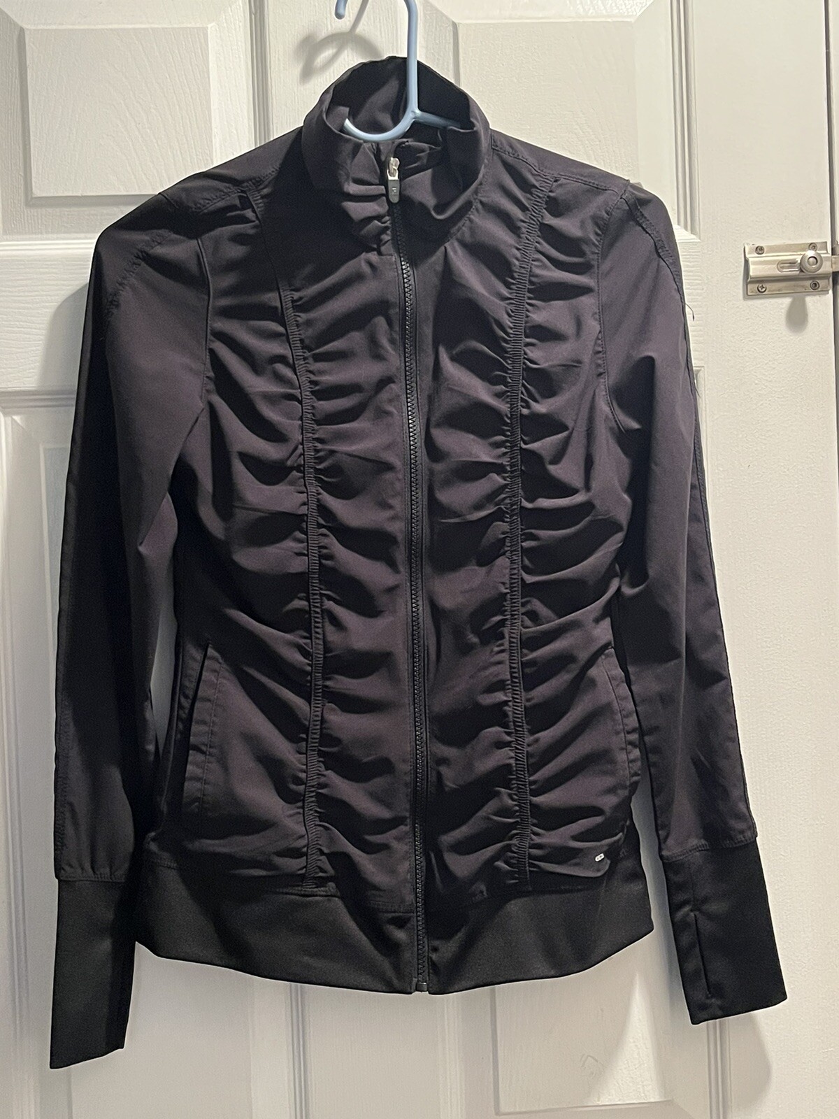 Giacca da allenamento Fila Sport nera a maniche lunghe Taglia XS