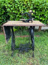 Antique Willcox  Gibbs Sewing Machine  Cast Iron Base