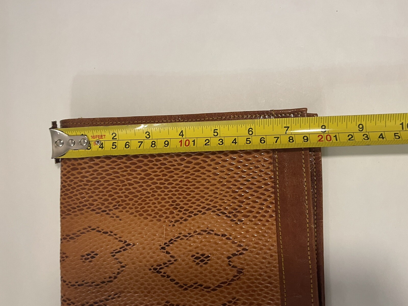 Genuine Leather Python Leather Clutch Purse /Bags… - image 21