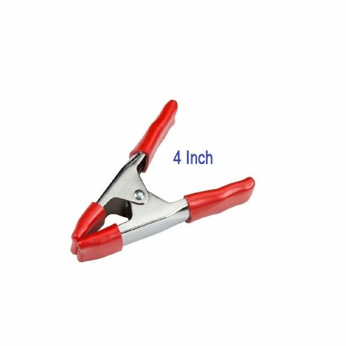 SMALL MEDIUM LARGE Metal Strong SPRING CLAMPS Woodworking Clips PVC Coated Ends - Picture 5 of 6