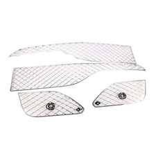 New Front Chrome Bumper Grill Set For Bentley Continental 6.0 Gt Gtc