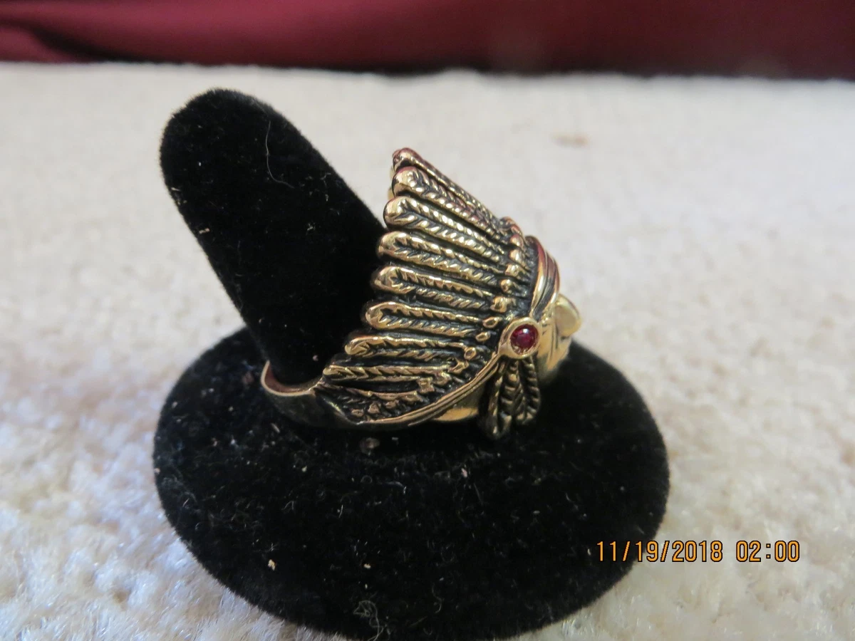 Indian headdress deals ring
