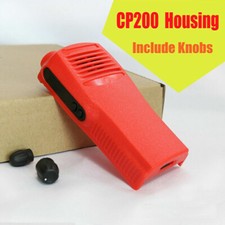 Red New Replacement Front Housing Cover Case for CP200 Two Way Radio
